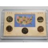 Image 2 : 1999 Commemorative Quarters 24K Gold Layered Edition & Historic Americana Series 