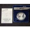 Image 1 : 1996-P 1 Oz Silver American Eagle Proof Coin in Original Packaging - Mintage of 500K!