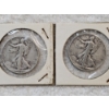 Image 1 : 90% Silver United States Half-Dollar Assortment (Walking Liberty) - AFV: $1.00