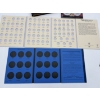 Image 4 : *Empty* Coin Storage Books - American Silver Eagles - Mercury Dimes 1916-1945 - Eisenhower-Anthony 