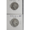 Image 2 : (8) 90% Silver Washington Quarters & (2) Buffalo Nickels Face Value: $2.10