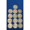 Image 2 : 1964 90% Silver Kennedy Half Dollars - Face Value: $6.50
