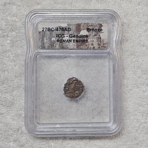 ICG Genuine Ancient Roman Bronze - 27BC-476AD
