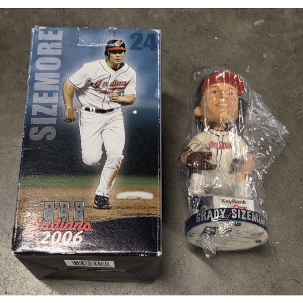2006 Key Bank Cleveland Indians Grady Sizemore 7'' Bobblehead 