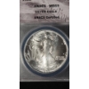 Image 2 : ANACS 1988 MS69 1 oz 999 Fine Silver American Eagle
