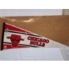 Image 1 : Vintage Chicago Bulls NBA Pennant Banner ~ About 30" Long