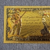 Image 3 : 2ND Amendment Right to Keep & Bear Arms 999999 $2 Gold Foil Note ~ In Mint Condition!