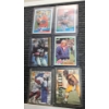 Image 1 : (6) Assorted Years Topps, Action Packed & Fleer Football Cards Ft Marcus Allen, Deon Sanders & More