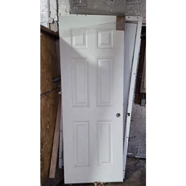 Pick Up Off Site- 115 Ely St. Alliance Oh. New 30''x79'' Door With Frame