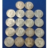 Image 1 : 90% Silver Kennedy Half Dollars- Face Value: $9.00