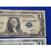 Image 5 : x6 United States $1 Blue Seal Silver Certificates FV: $6.00