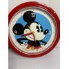 Image 1 : Mickey Mouse Clock - Working Condition! - Lorus Quartz with instruction Board - Double AA Battery