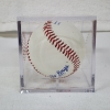 Image 6 : CODY ALLEN, LONNIE CHISENHALL & FRANCISCO LINDOR Hand Signed Official Size Rawlings Baseball in Case