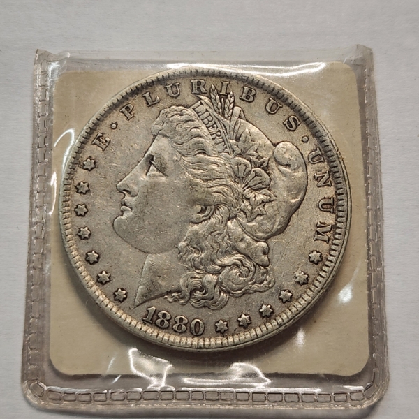 1880 Morgan Silver Dollar - 90% U.S. Silver