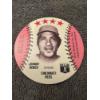 Image 1 : 1976 Johnny Bench Isaly's Round Baseball Card - Mint Condition