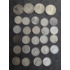 Image 2 : Lot of Assorted Silver US Coins - Quarters and Mercury, Barber & Roosevelt Dimes - $3.70 Face Value