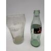 Image 4 : Coca- Cola Glassware - Tall and Wide Mug 7 inches tall - Coca- Cola Classics Bottle 8 Fl oz 