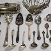 Image 3 : Vintage Silver Plated Tableware Serving Utensils Lot - 3.2lbs
