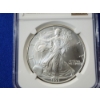 Image 2 : 1999 $1 American Siver Eagle 1 oz Fine Silver Graded by NGC MS 69