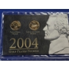 Image 5 : 2045 & 2005 Jefferson Gold-Plated Commemorative Nickels in Sealed Plastic Holders