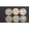 Image 2 : Assorted Year/Mint Marks 35% Silver Wartime Jefferson Nickels - Face Value: $0.30