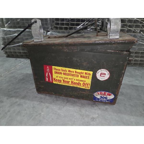 Nice Older Ammo Box. Latch Works