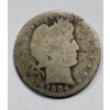 Image 4 : Lot of 4 Assorted Year 90% Silver Barber Quarters, FV $1.00