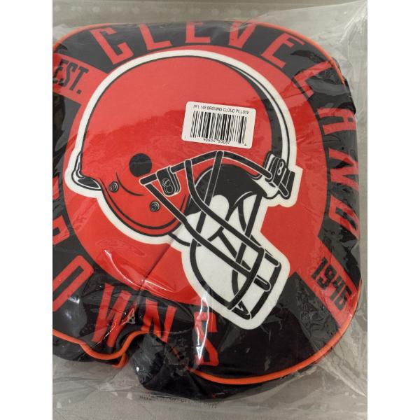 Brand New Cleveland Browns Pillow - New Sealed In Plastic - 14" X 16"