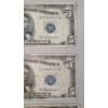 Image 4 : (6) Assorted Series United States $5 Silver Certificates - Face Value: $40.00
