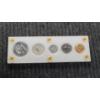 Image 2 : 1955 U.S Silver Proof Set In Acrylic Display Face Value: .85 Cents Is 90% Silver