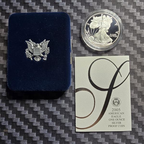 2005-W American Silver Eagle 