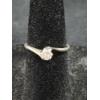 Image 2 : Beautiful 1.8 Gram 14K White Gold Ring With Stunning Diamond - Size 5