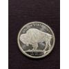 Image 2 : Buffalo Indian 1/4 Troy Ounce .999 Fine Pure Silver Round - Mint Condition