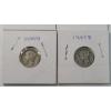 Image 7 : Assorted Years & Mint Marks United States 90% Silver Mercury/Roosevelt Dimes - Face Value: $0.90