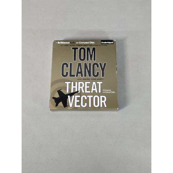 Threat Vector by Tom Clancy with Mark Greany, Audiobook, Unabridged, 15 CD's