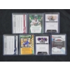 Image 6 : Seven Assorted Autographed Football Trading Cards Dating Back to 2022 - All Authentic Autographs! 