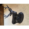 Image 1 : *Pick Up At Mantua Home-No Shipping Available* Majestic Vintage 9.5'' Cast Iron Buck Coin Bank With 