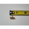 Image 4 : Vintage Gold-Filled "IDS" Pin with 2 Blue Gemstones - Total Weight: 1.4g