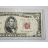Image 3 : Series 1953 C U.S. $5 Red Seal Note 
