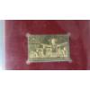 Image 13 : 22KT Golden Proof Replicas Of United States Stamps Binder With Some Stamps Inlcuded