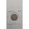 Image 1 : 1908-S 90% Silver Barber Quarter