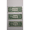 Image 5 : (3) United States Series 1957 $1 Silver Certificate STAR Notes - Uncirculated Crisp - Face Value: $3