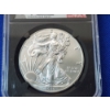 Image 2 : 2020 $1 1 oz American Silver Eagle NGC MS 70 Mercanti Signed First Day of Issue