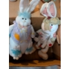 Image 4 : Easter Group. Including Hopping Rabbits, Beaded Eggs, Candle, Plush Rabbit & More!