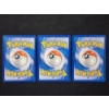 Image 5 : Two Snorlax & One Munchlax Vintage Pokemon Trading Cards - SOME DAMAGE