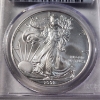Image 2 : PCGS MS69 GRADED 2008-W Silver 1 Oz American Eagle ~ WEST POINT MINT SILVER EAGLE!