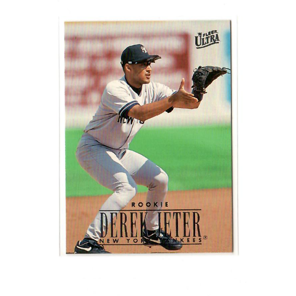 Derek Jeter Fleer Rookie 1996 #386 Excellent Condition