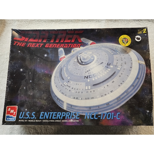 Star Trek: The Next Generation - USS Enterprise NCC-1701-C - Model Kit - SEALED/NIB!!!
