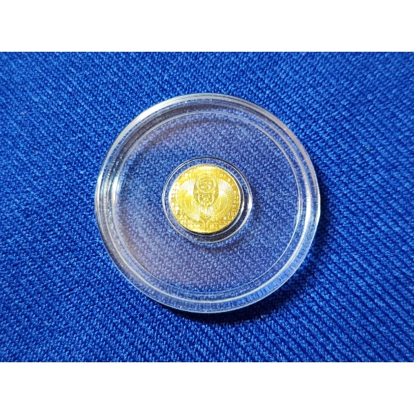 Egypt Gold Coin - 1/200th OZT .9999 Gold - In Capsule