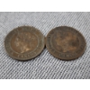 Image 2 : Two Older Canadian Large One Cent Coins ~ 1859 & 1876